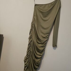 Babe woman one shoulder dress S